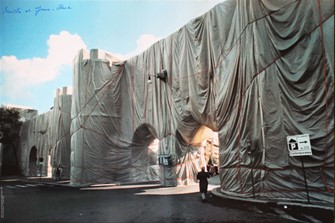 THE WALL ROMAN WRAPPED, PORTA VINCIANA ROMA