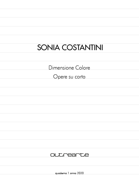 2020 SONIA COSTANTINI. DIMENSIONE COLORE. Oltrearte Edizioni. Catalogo