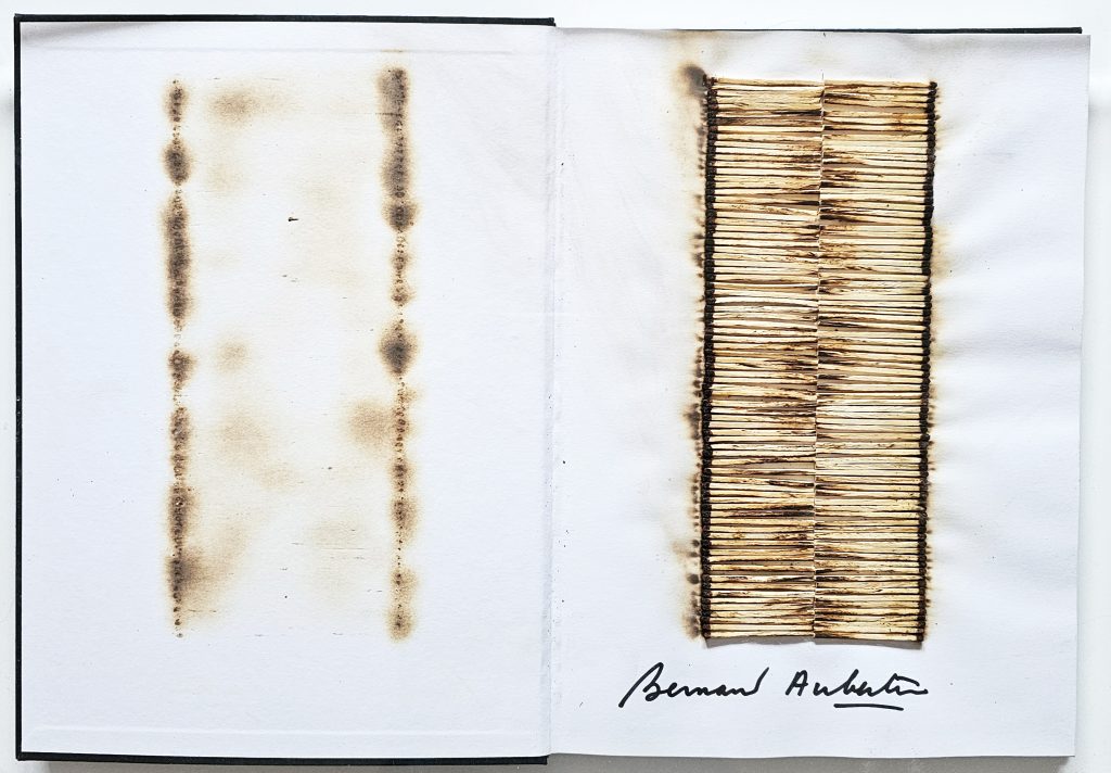 AUBERTIN Bernard. Livre Brulè Rosemberg 01