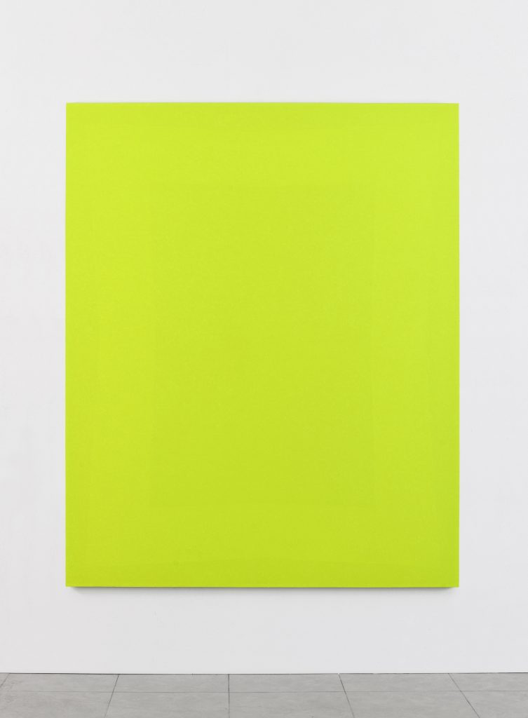 Sonia Costantini. AA1 Verde cadmio giallo, 2001