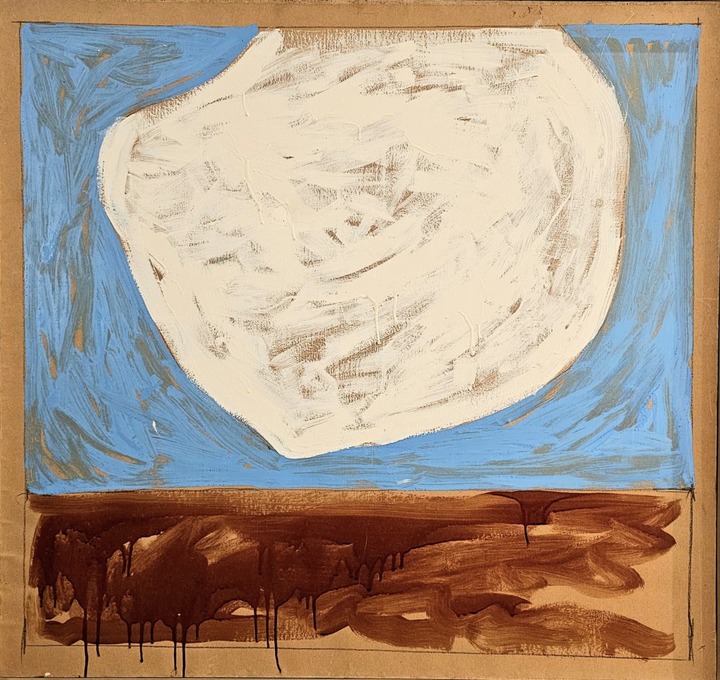 Mario Schifano. Senza titolo (paesaggio)