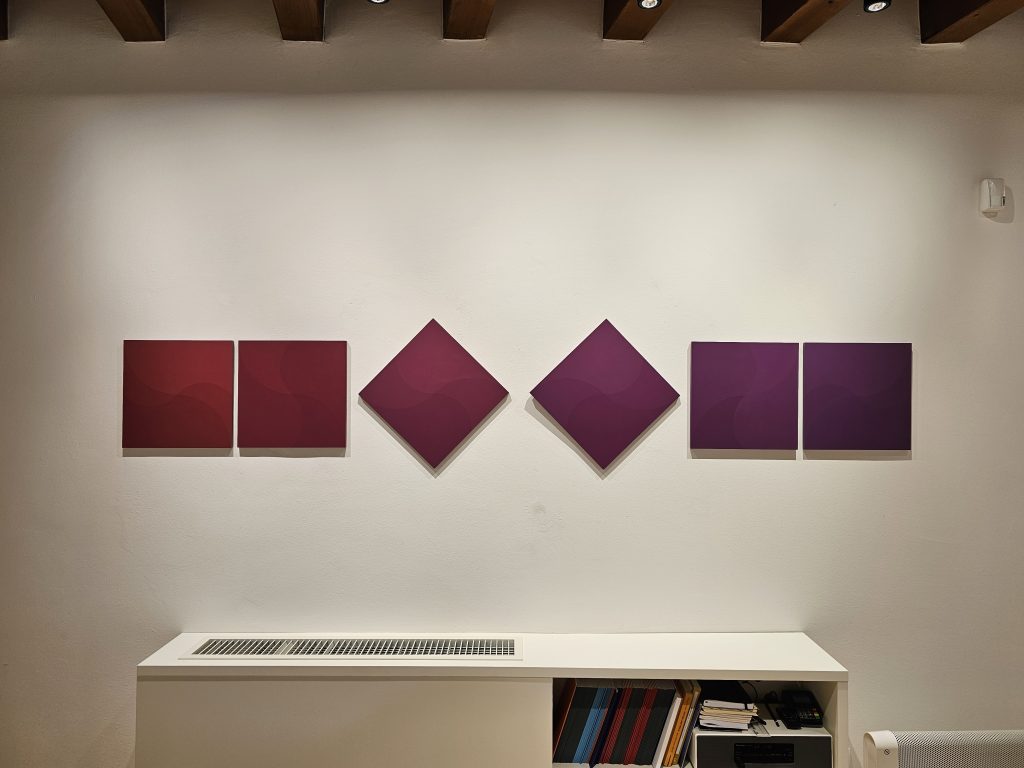 2025 VINCENZO PAREA. Evanescenze cromatiche. OltreArte Galleria Contemporanea, Conegliano.