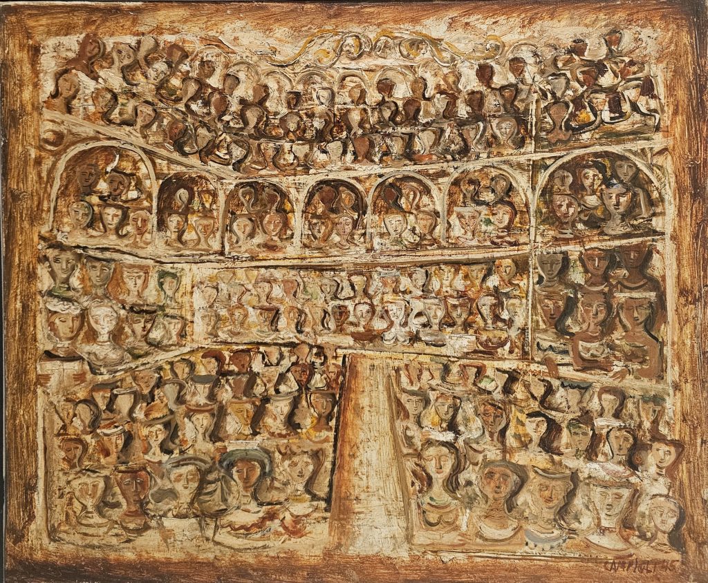 Massimo Campigli. Senza titolo (Teatro), 1945