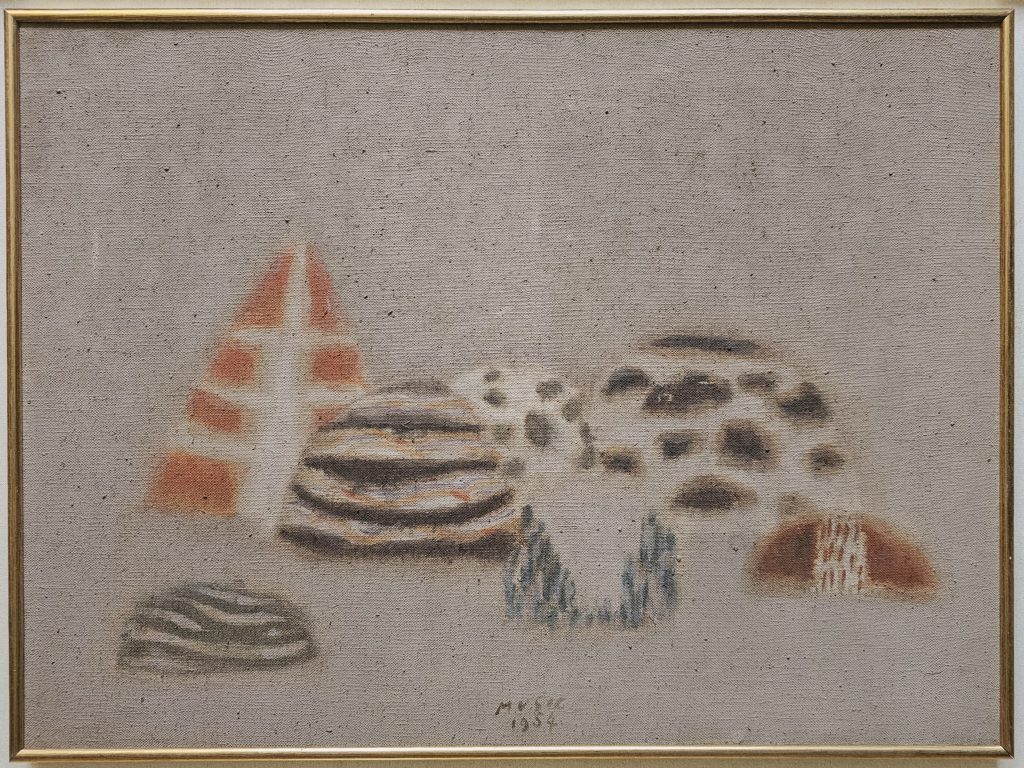 Zoran Anton Music, Paesaggio senese, 1954