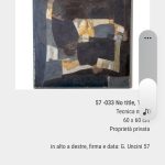 Giuseppe Uncini. Senza titolo (Terre), 1957
