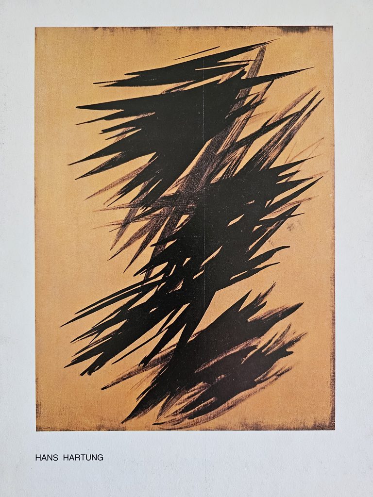 1985 HANS HARTUNG. Galleria Morone, Milano. Catalogo