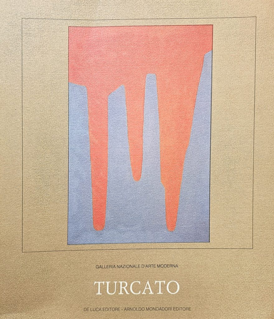 1986 GIULIO TURCATO. Galleria Nazionale d’Arte Moderna, Roma. Catalogo