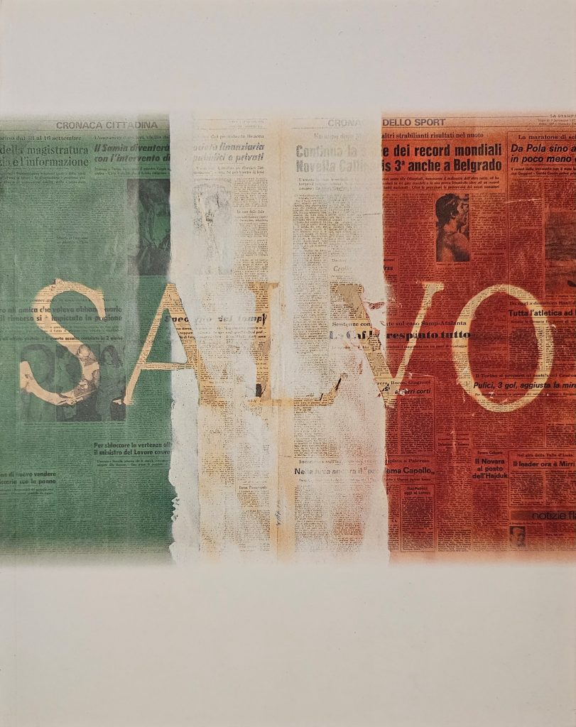1998 SALVO. Galleria d’Arte Maggiore, Bologna. Catalogo