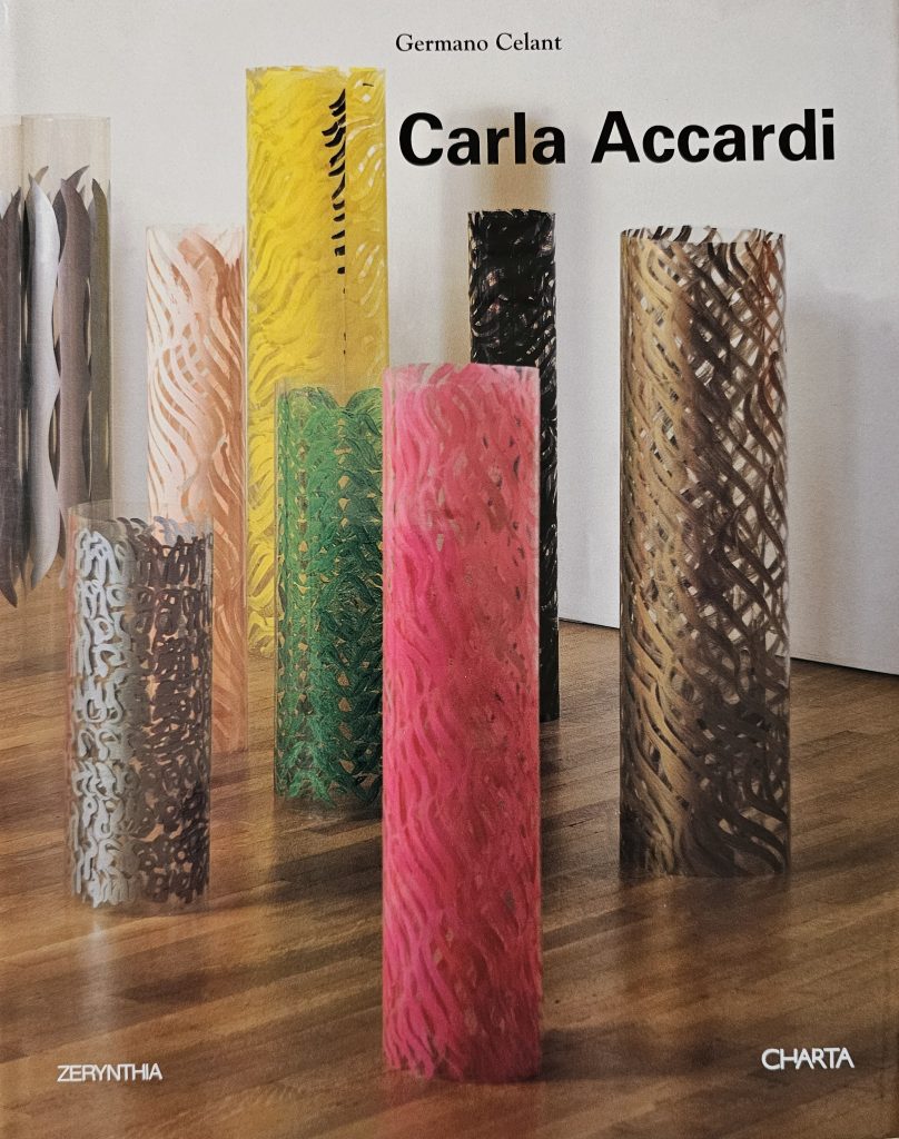 1999 CARLA ACCARDI. A cura di Germano Celant. Edizioni Charta. Catalogo