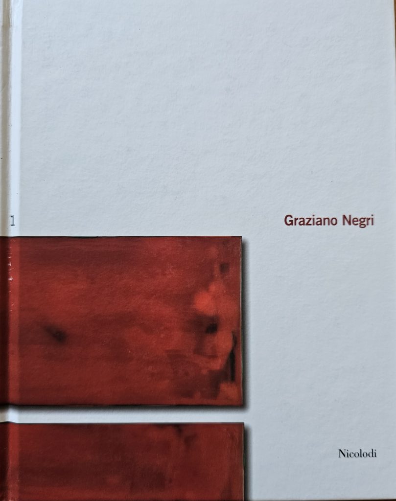 2005 GRAZIANO NEGRI. PERCORSI DEL COLORE. Nicolodi Editore. Catalogo