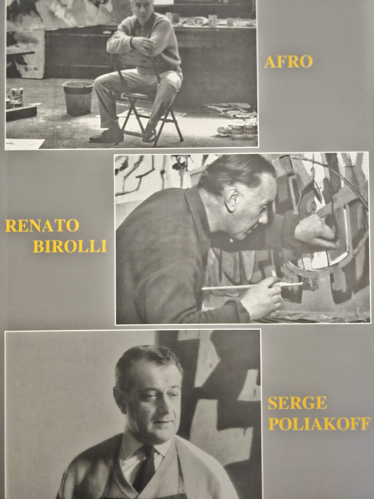 2010 AFRO, RENATO BIROLLI, SERGE POLIAKOFF. Galleria Morone, Milano. Catalogo