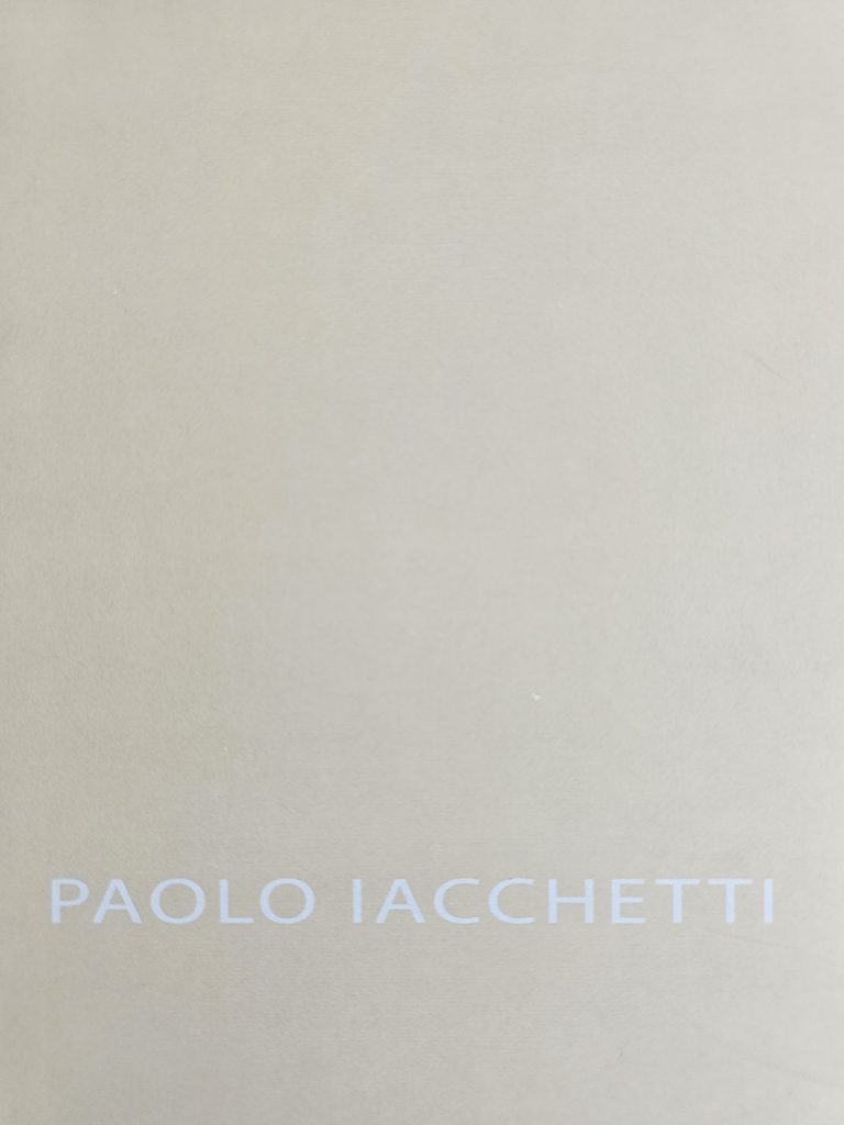 2010 PAOLO IACCHETTI. Catalogo