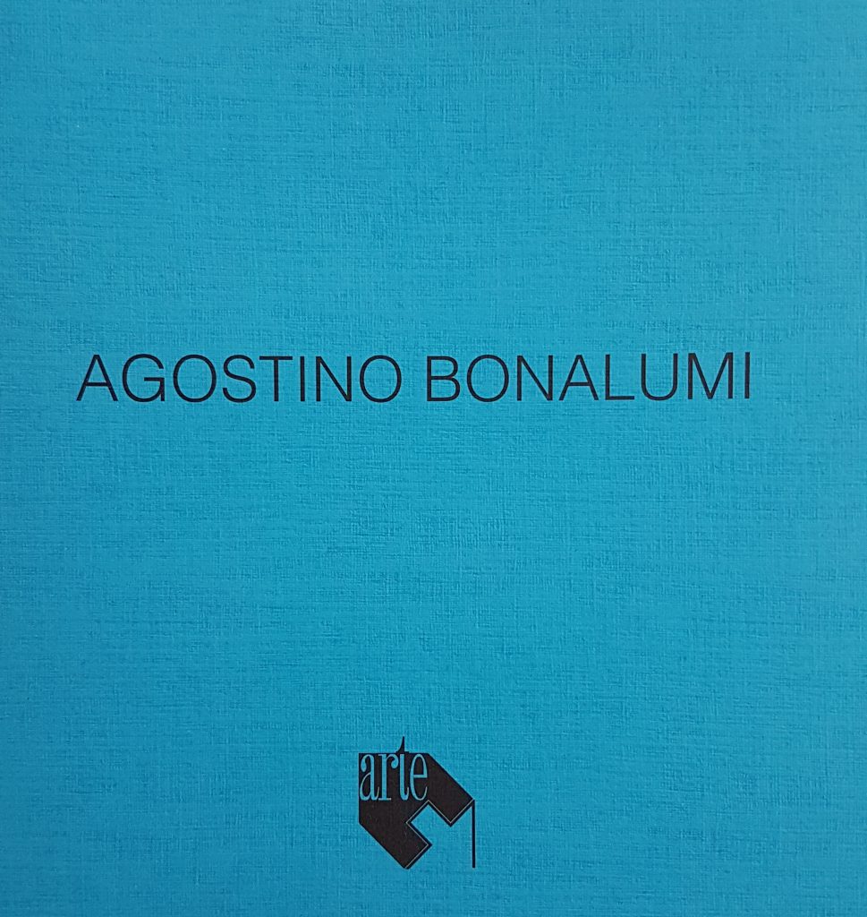 1995 AGOSTINO BONALUMI. Sante Moretto Arte Contemporanea. Catalogo