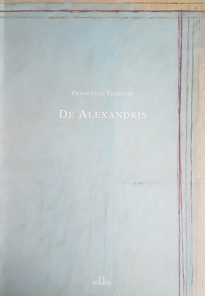 2004 SANDRO DE ALEXANDRIS. A cura di Francesco Tedeschi. Catalogo