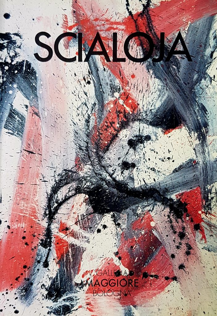1991 TOTI SCIALOJA. Galleria d’Arte Maggiore, Bologna. Catalogo