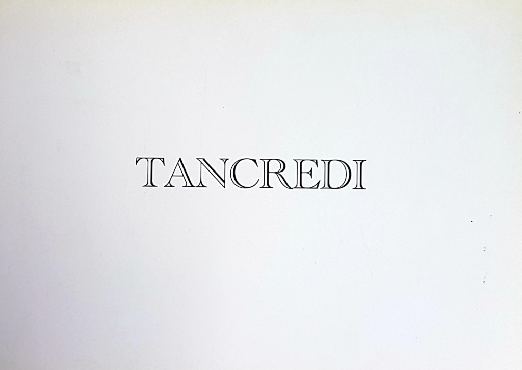 2001 TANCREDI. OPERE DAL 1950 AL 1962. Catalogo